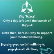 Only 1 Day Left Until MyFriend is Here