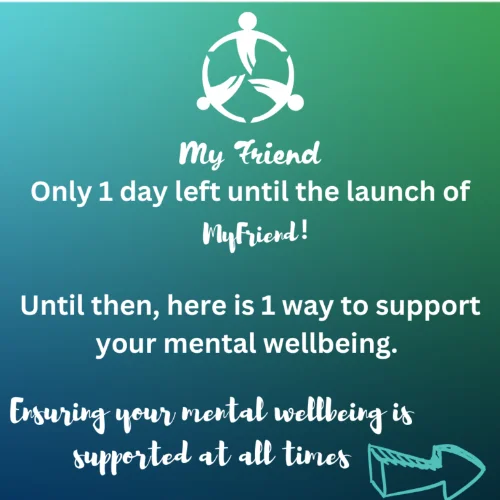 Only 1 Day Left Until MyFriend is Here!
